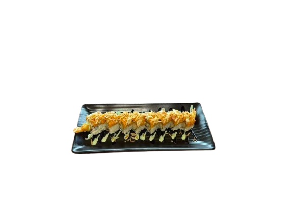 Crunchy Roll at Makoto Revolving Sushi Bar Staten Island NY
