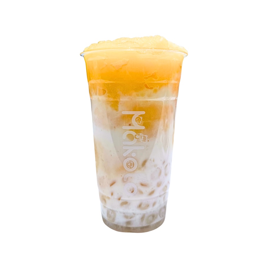 Mango Coconut Slush at Makoto Revolving Sushi Bar Staten Island NY