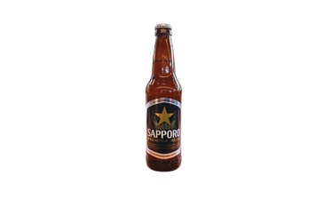 Sapporo Premium Beer at Makoto Revolving Sushi Bar Staten Island NY
