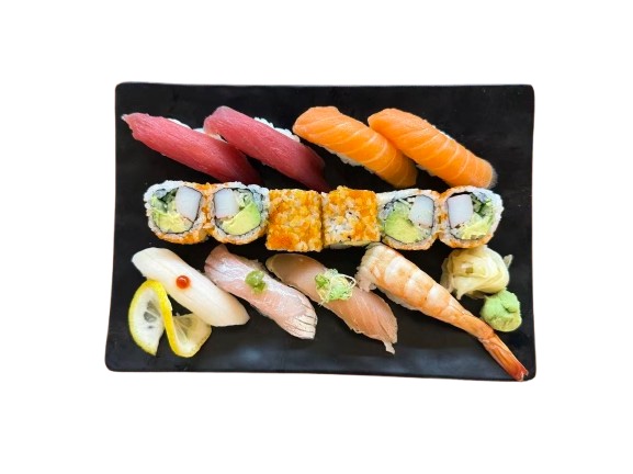 Sushi Regular at Makoto Revolving Sushi Bar Staten Island NY