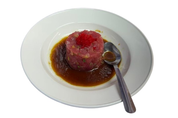 Tuna Tartare at Makoto Revolving Sushi Bar Staten Island NY