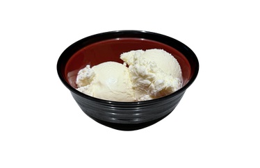 Vanilla Ice Cream at Makoto Revolving Sushi Bar Staten Island NY