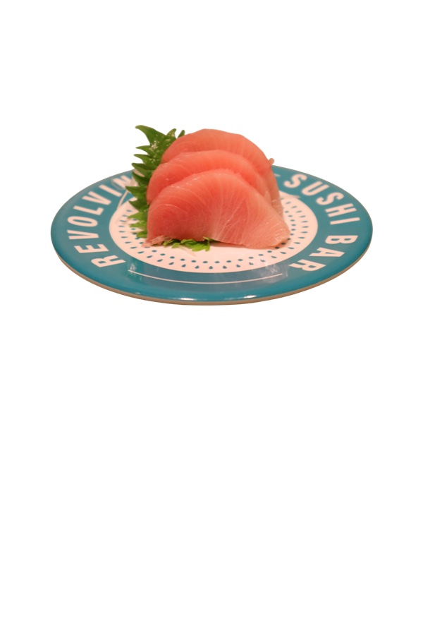 Yellowtail Sashimi (3pc) at Makoto Revolving Sushi Bar Staten Island NY