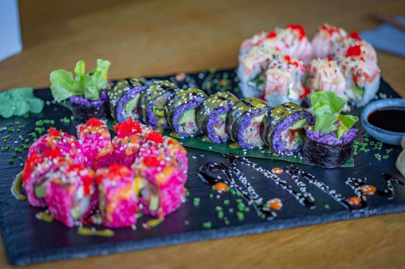 Makoto sushi plate on Instagram Staten Island